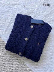 CDG Polo vặn thừng  khuy to 6 màu tuồn auth