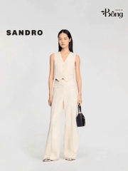 Gile Sandro bling màu kem (tách set)