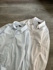 Sơ mi kẻ Massimo Dutti cổ đức 2 màu
