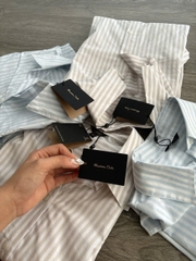 Sơ mi kẻ Massimo Dutti cổ đức 2 màu