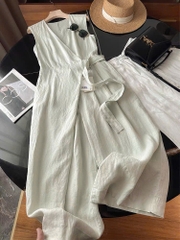 Jumsuit COS sát nách kèm belt