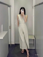 Jumsuit COS sát nách kèm belt