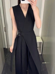 Jumsuit COS sát nách kèm belt