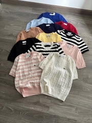 Áo montoghi Lacoste cổ tròn