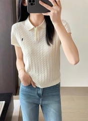 Áo montoghi Polo RL vặn thừng
