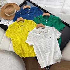Áo montoghi Polo RL vặn thừng