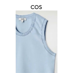 Áo COS cổ tròn sát nách bèo cổ