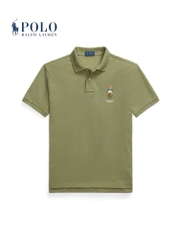 Polo nam cổ đức thêu hoạ tiết BEAR