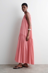 Maxi COS cổ nhún 3 màu