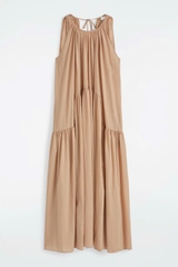 Maxi COS cổ nhún 3 màu