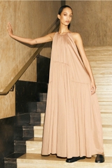 Maxi COS cổ nhún 3 màu