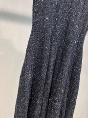 Váy len dệt ALAIA maxi đính hạt bling 2 màu