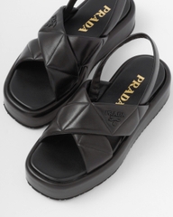 Sandal PRADA quai chéo 2 màu