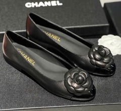Giày búp bê Chanel Hoa Trà
