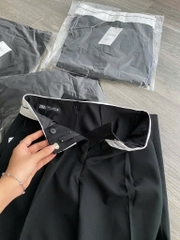 Quần Zara cạp trắng