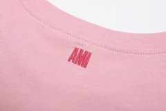Tshirt AMI dáng over logo tim nhỡ