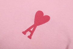 Tshirt AMI dáng over logo tim nhỡ