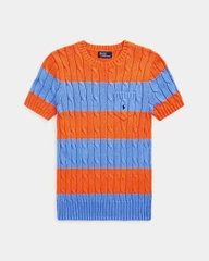 Áo polo cotton cổ tròn túi ngực