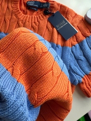 Áo polo cotton cổ tròn túi ngực