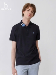 Áo Polo nam Hazzys cổ bẻ 2 màu