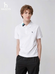 Áo Polo nam Hazzys cổ bẻ 2 màu