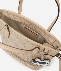 Túi Karl Largerfeld ikon monogram tote bag in leather