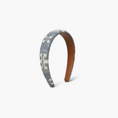 Bờm Tory Burch họa tiết demin