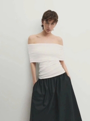 Áo thun trễ vai Massimo Dutti