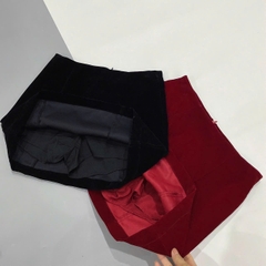 Chân váy mini nhung MNG 2 màu