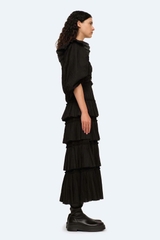 Váy maxi ISSABEL xếp tầng