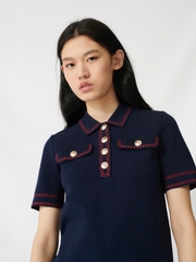 Set Maje viền đỏ