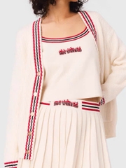 Áo cardigan len dài Hot Wheels™ x Maje