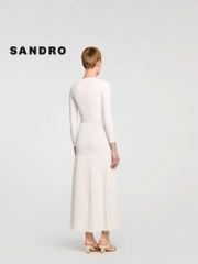 Áo cardigan đan sườn cắt ngắn
