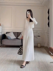 Váy maxi dệt kim