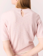 Áo len ngắn tay len wool