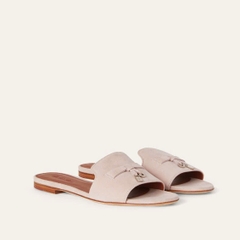 Dép bệt Loro Piana da lộn