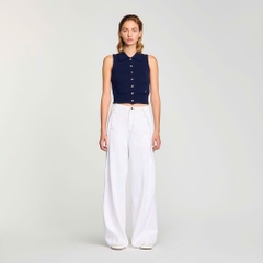 Áo khoác cardigan len và cashmere