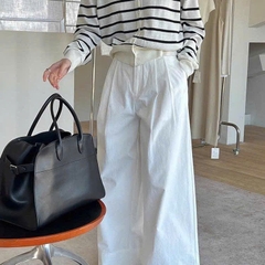 Quần denim suông Massimo Dutti