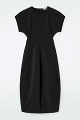 Váy midi chất liệu cotton họa tiết