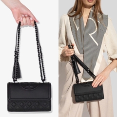 Túi Tory Burch đen chì Sz nhỏ