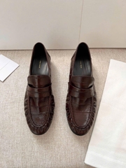 Giày THE ROW  loafer da cá sấu