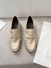 Giày THE ROW  loafer da cá sấu