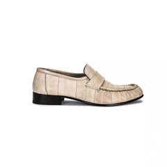 Giày THE ROW  loafer da cá sấu