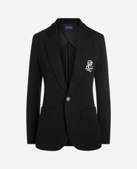 Blazer Polo 100% cotton 1 khuy huy hiệu PRL 2 màu