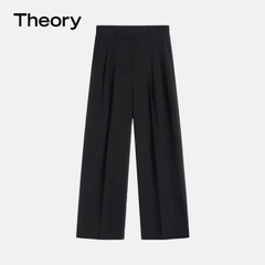 Quần Theory ống suông đen