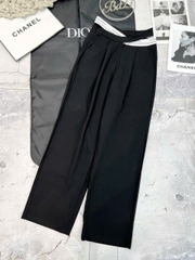 Quần suông Alexander Wang cạp chéo