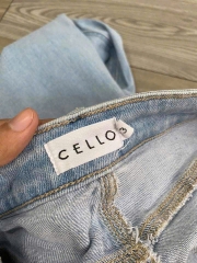Quần denim suông Cellos