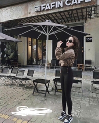 Quần skinny Tom Tailor đen