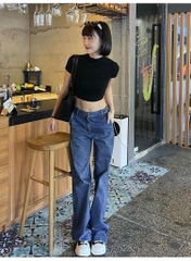 Quần jean Zara dáng baggy đứng