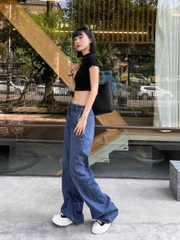 Quần jean Zara dáng baggy đứng